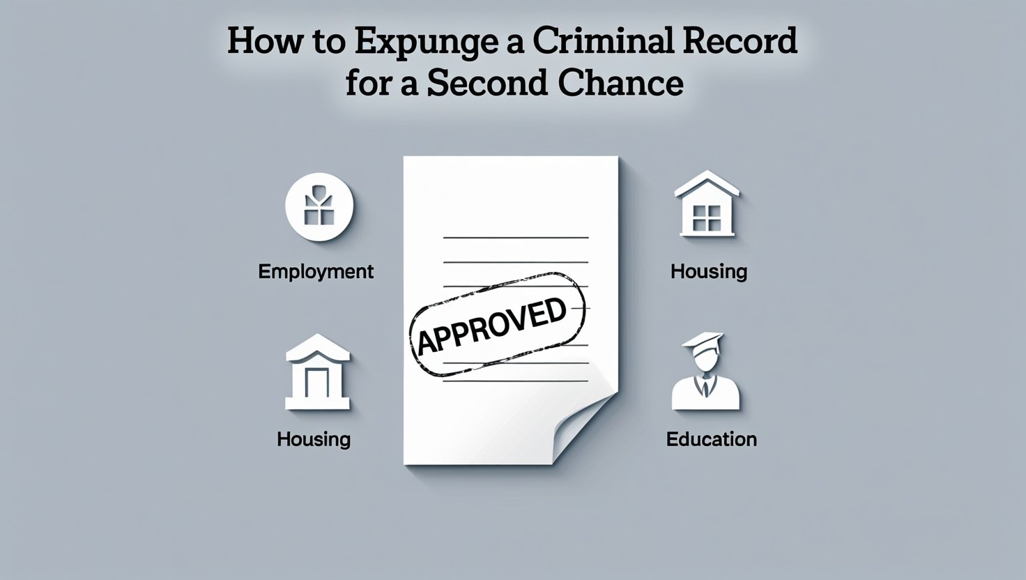 How to Expunge a Criminal Record for a Second Chance