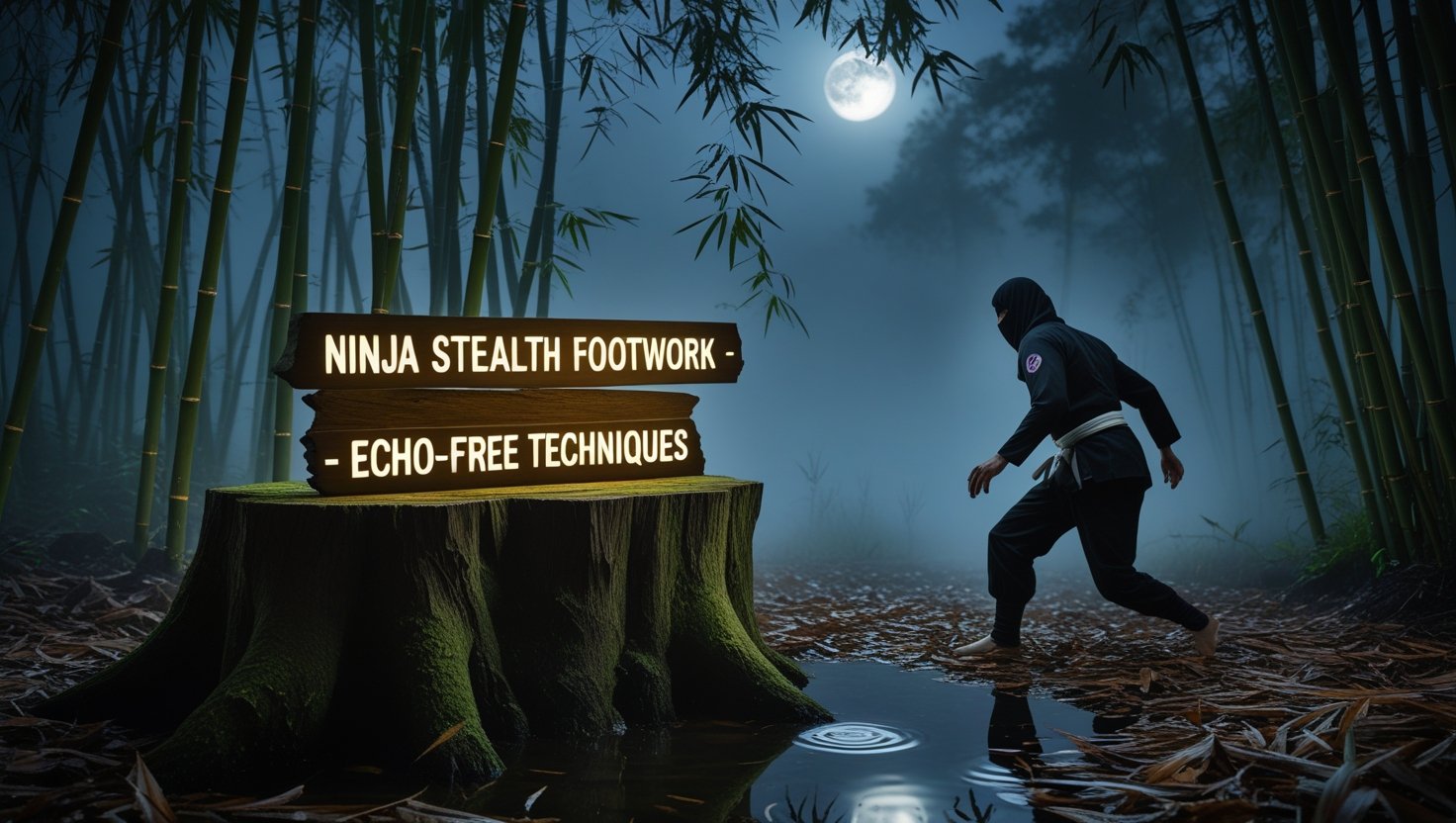 Ninja Stealth Footwork | Echo-Free Techniques